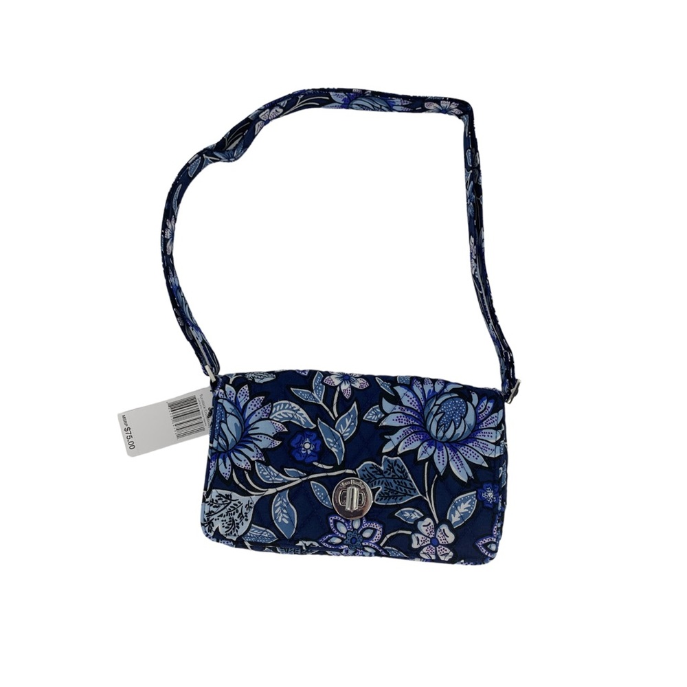 NWT VERA BRADLEY TURNLOCK CROSSBODY (TROPICS TAPESTRY)